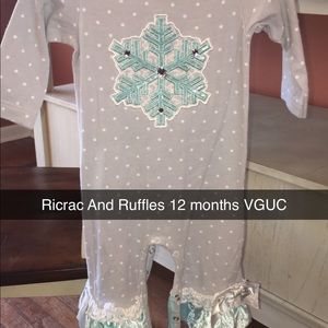 Ricrac And Ruffles Romper